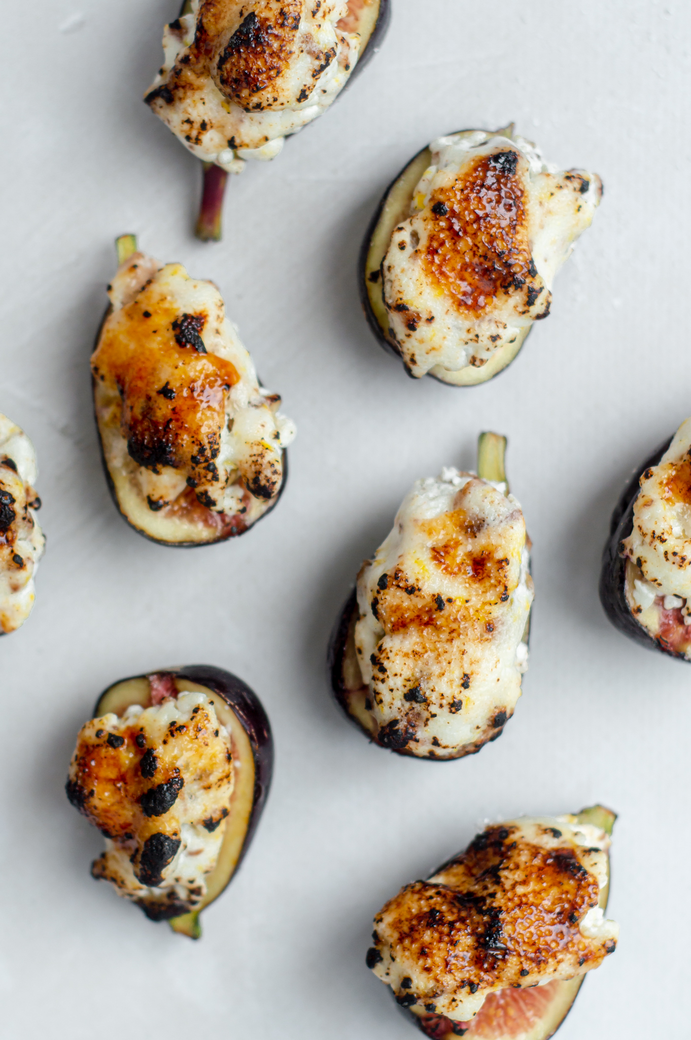 Fig and Goat Cheese Brûlée